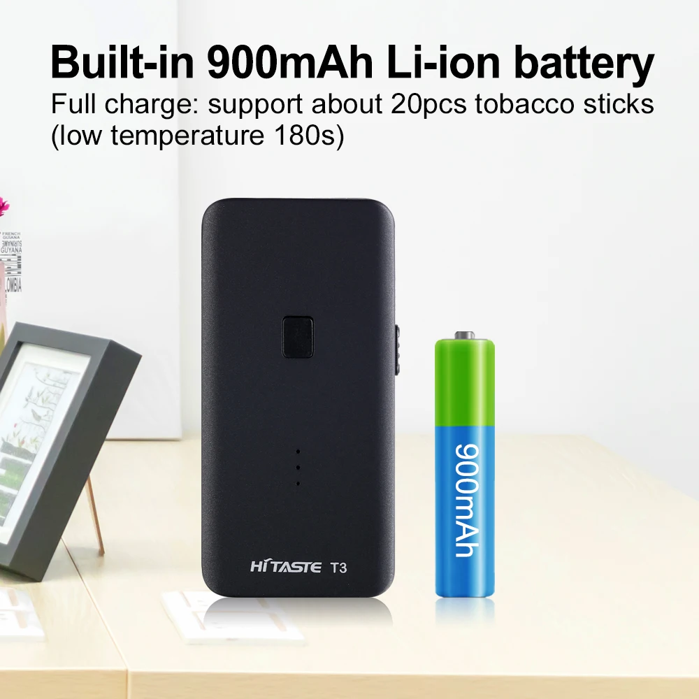 KC Certificate e cigarette Hitaste T3 Heat Without Burn tobacco heating kit for Tobacco Sticks