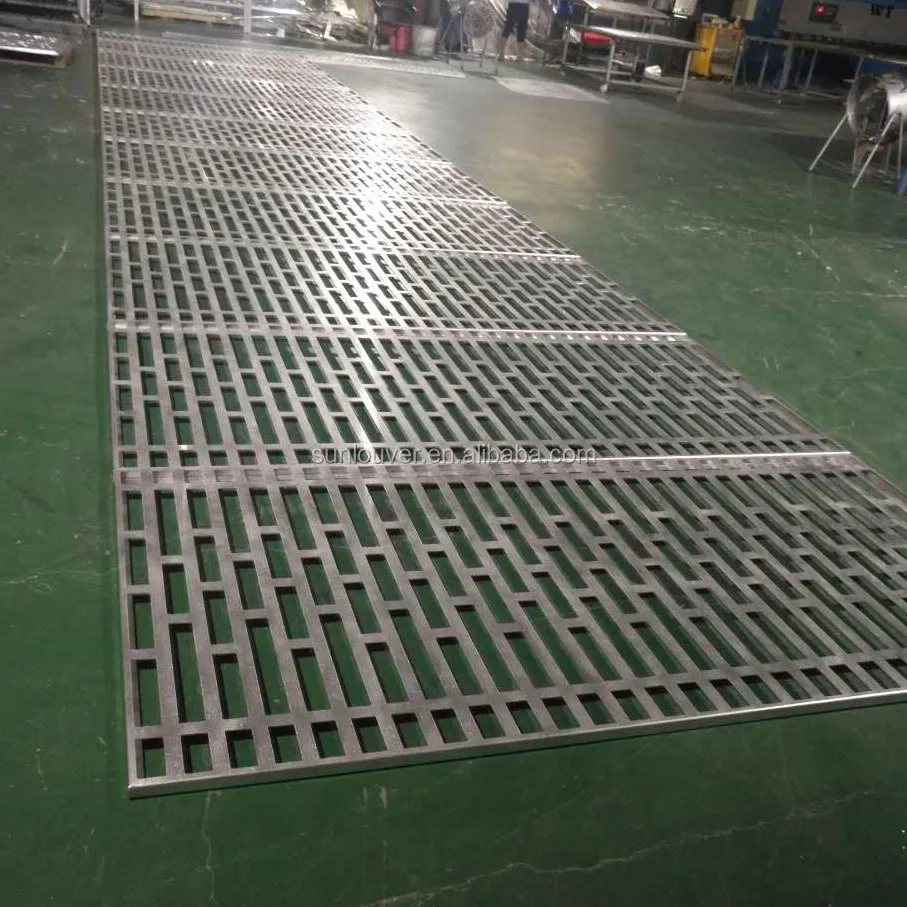  CNC алюминиевая декоративная настенная панель для металлических занавесных стен и