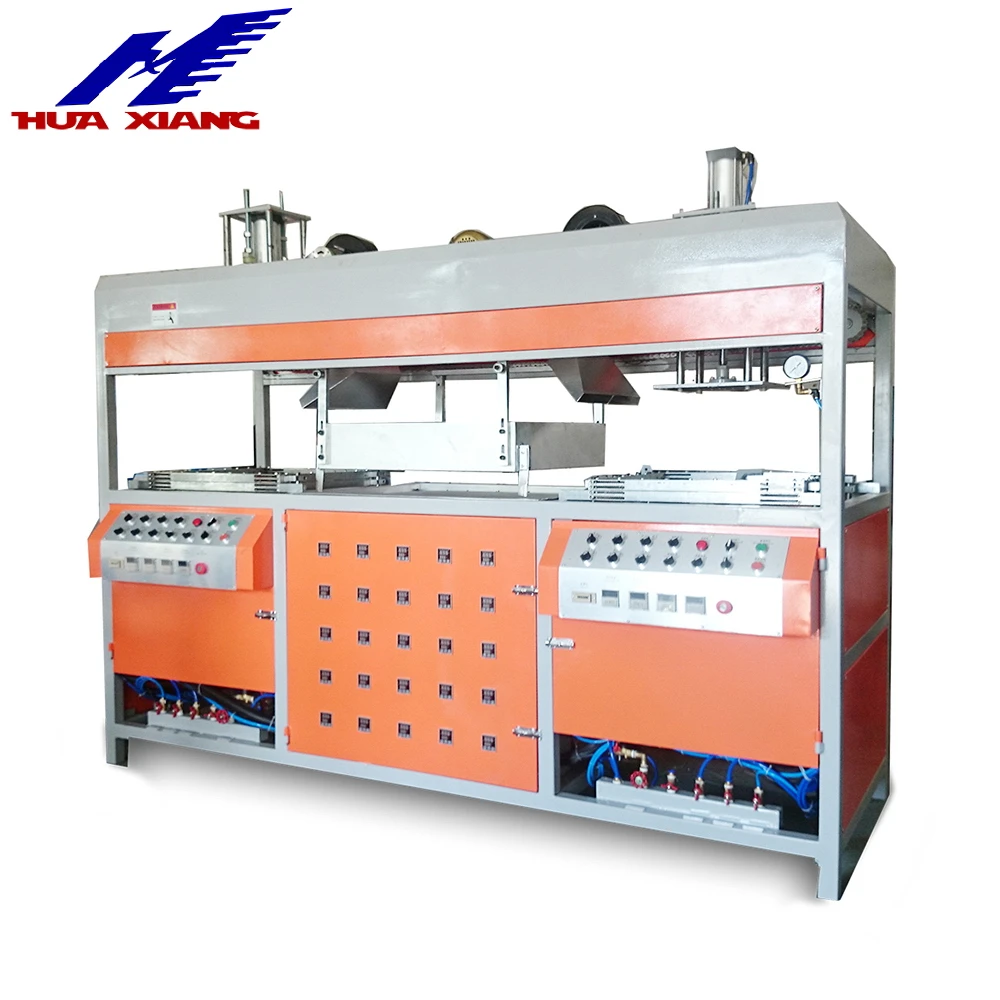 Vacuum forming machine with great price for PET PVC plastic tray