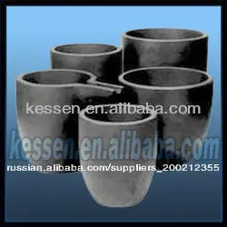 высокий чисто графитовый тигель