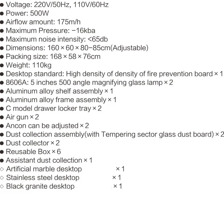 1.6m Twin dental laboratory workstation for dental technician