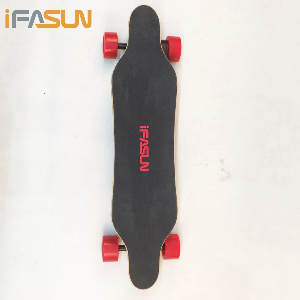 
iFASUN DIY 21.7 MPH 42v SAMSUNG battery Chargeable Boosted off road Board Electric Skateboard For Sale 
