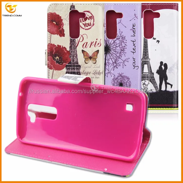 Wallet leather flip case case for lg k10 Q10