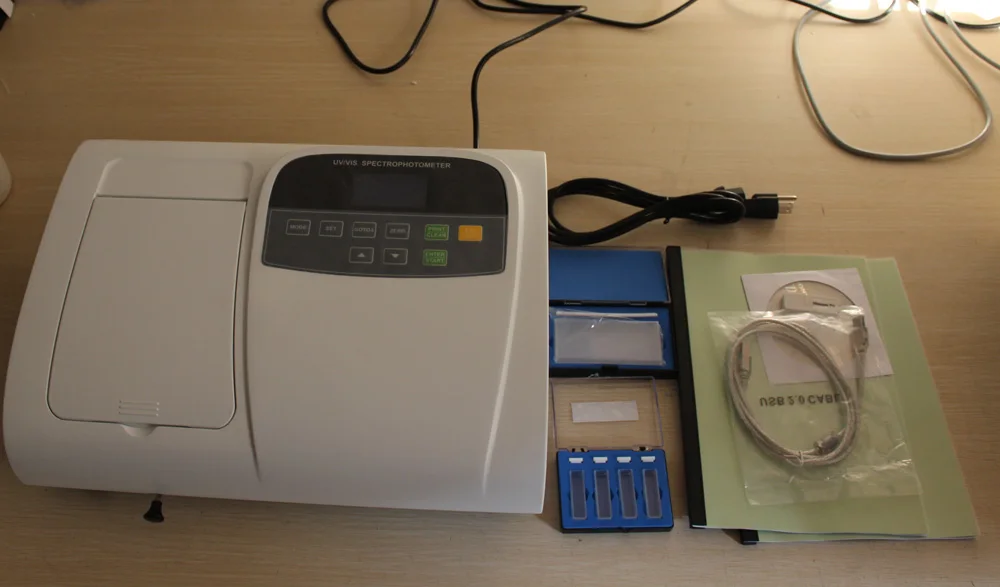 UV Light Spectrophotometer MSLUV09 With Imported Lamp, China Factory Price