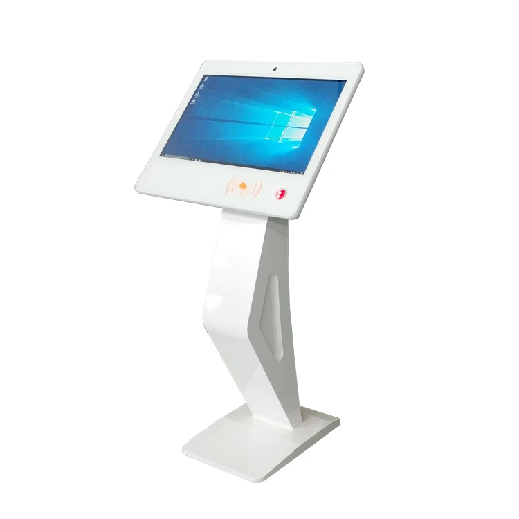 21.5 Inch touch kiosks with QR Code