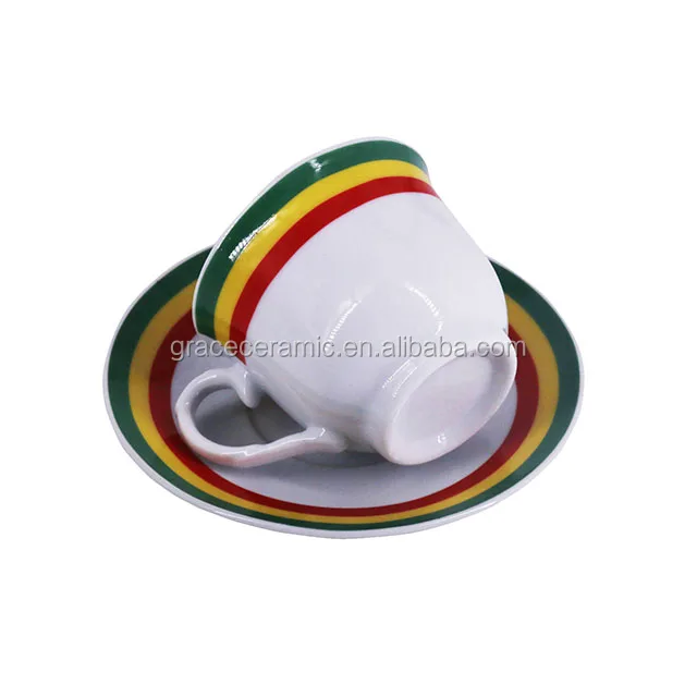 6 шт. Королевский классический фарфор, новая кофейная чашка Rekebot в эфиопском стиле