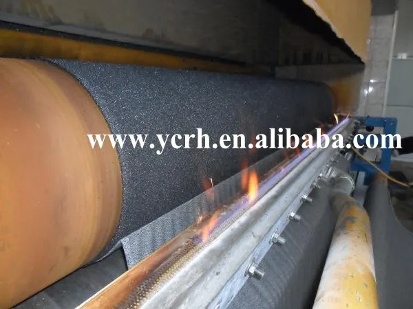 Double Burners Sponge Flame Laminating Machine