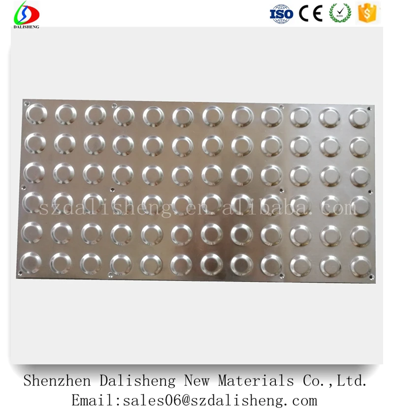 
New Materials Tactile Paving Metal Stud Tactile Paving with Stud 