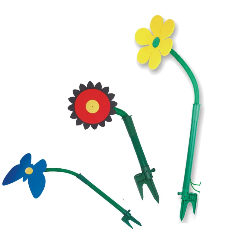 flower shape garden ground sprinkler
