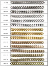 Fashion Handbag Strap Chains For Bag Metal Shoulder Strap