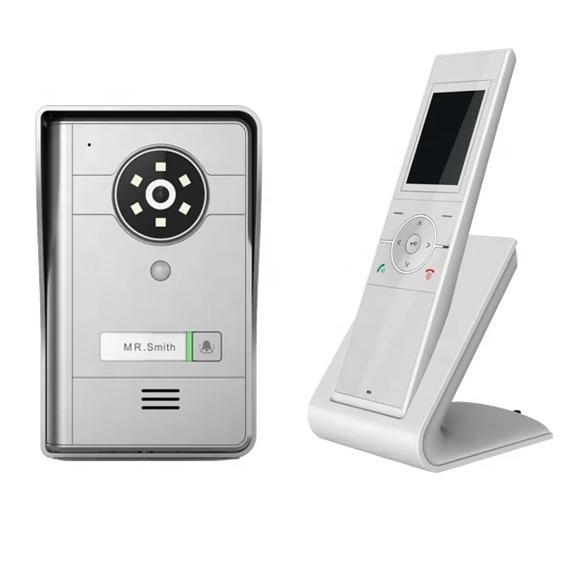 
500 Meters Long Distance 4 Brick Walls Transmission Digital Wireless Video Door Bell Cordless Videoporteros Interphone Video 