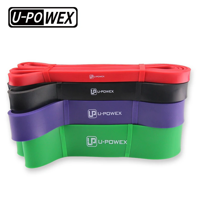 Набор эластичных лент Amazon, комплект эластичных лент для растяжки, латексный полиэтиленовый пакет, доступны индивидуальные логотипы для силовых тренировок