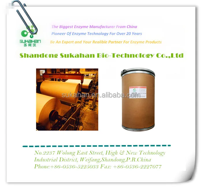 Paper Use Enzymes Stickies reducing enzyme