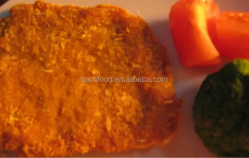 
[Factory supply]KFC gold pork chop rice breadcrumbs/Additive free breadcrumbs/12 mm moisturising bread crumbs 