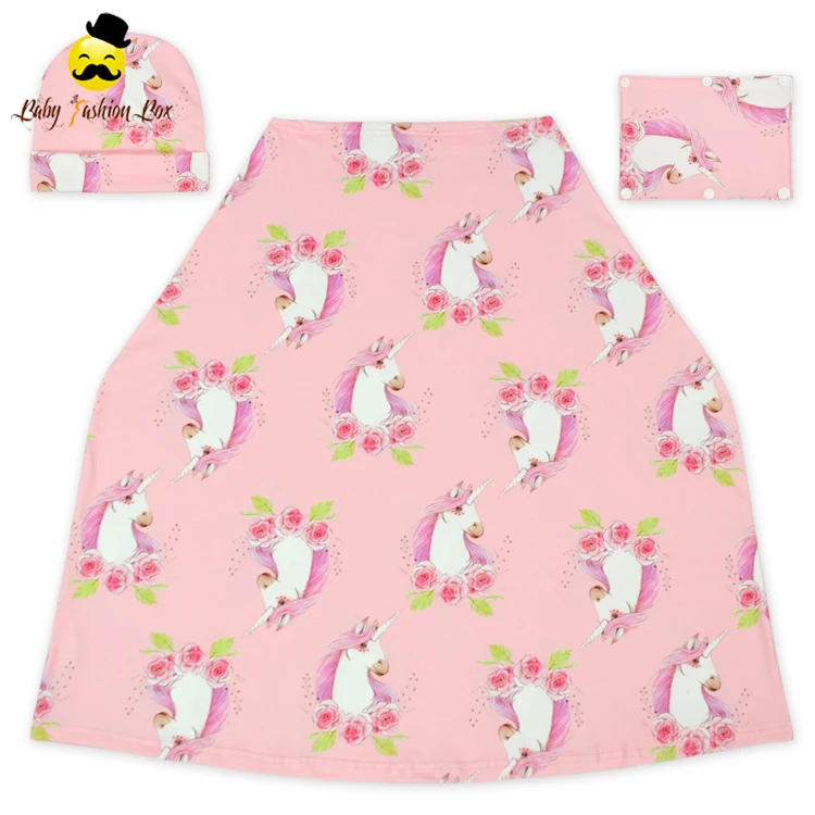 Фея розового цвета с цветочным принтом; Эластичные ткань одежды для малышей из 3 предметов: детское автомобильное кресло коляска крышка расположен в городе Walker
