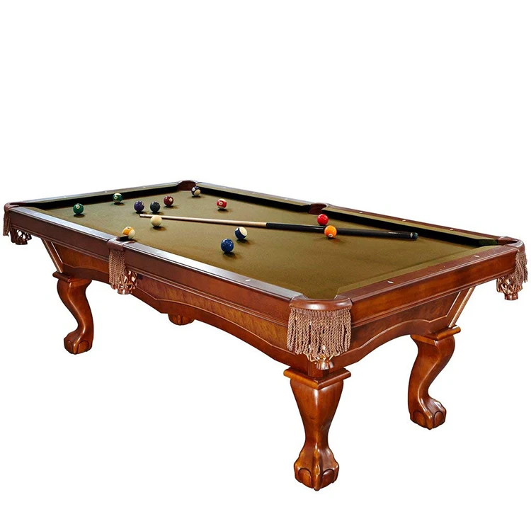 indoor 9ft solid wood and slate  Pool Table Billiard for sale