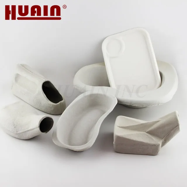 Molded Pulp Disposable Female Urinals for Medical Supplies