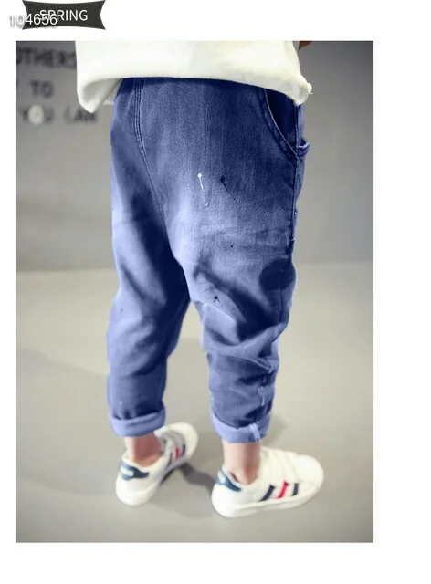 Детские брюки, джинсы для мальчиков на весну и осень, новинка 2019, брюки для мальчиков, брюки, брюки, детская одежда в Корейском стиле