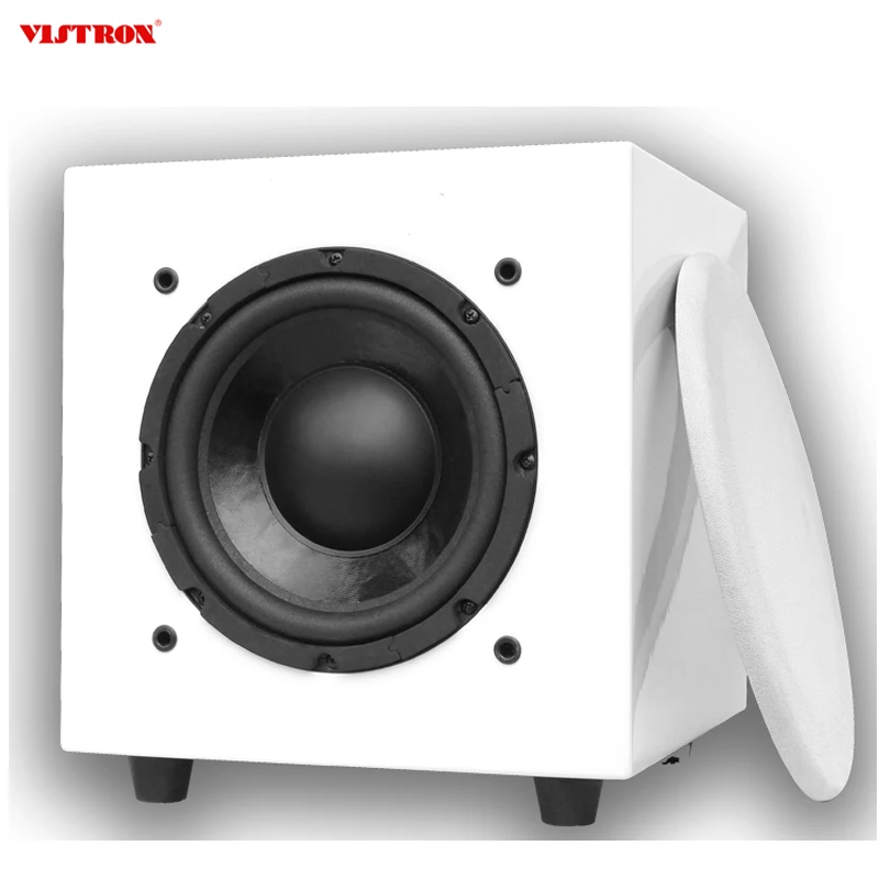 Wooden Cabinet Hi End Home Audio Super Bass 12 Inch Subwoofer Speaker Active Single 8 10  12 Indoor Home theater Loudspeaker