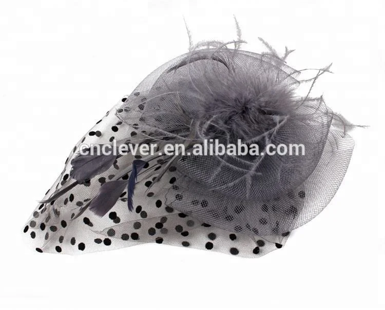 Women fascinators wedding hats hair accessories sinamay elegant party church hats