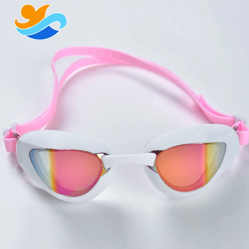 Взрослые HD противотуманные водонепроницаемые очки для плавания