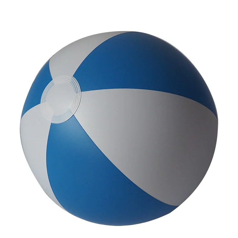 pvc inflatable beach ball with frosted pvc surface