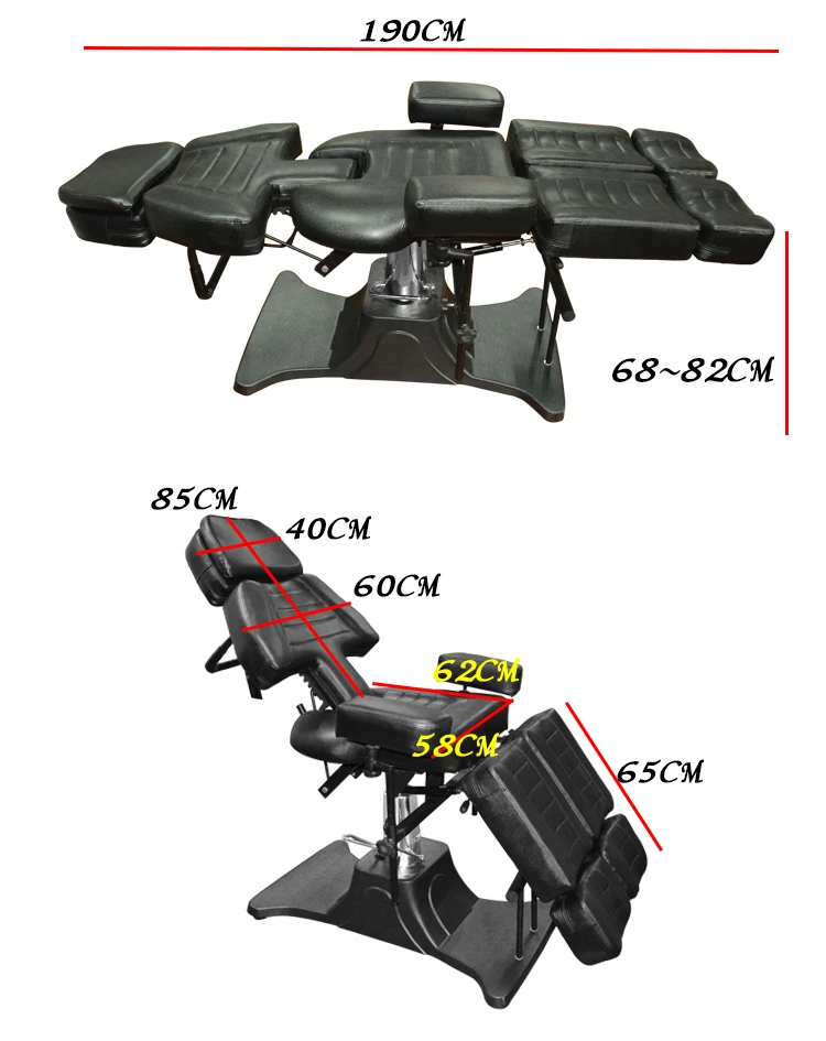 Hydraulic Multi-Functional Beauty Salon Bed Facial & Tattoo Bed(MC-09)
