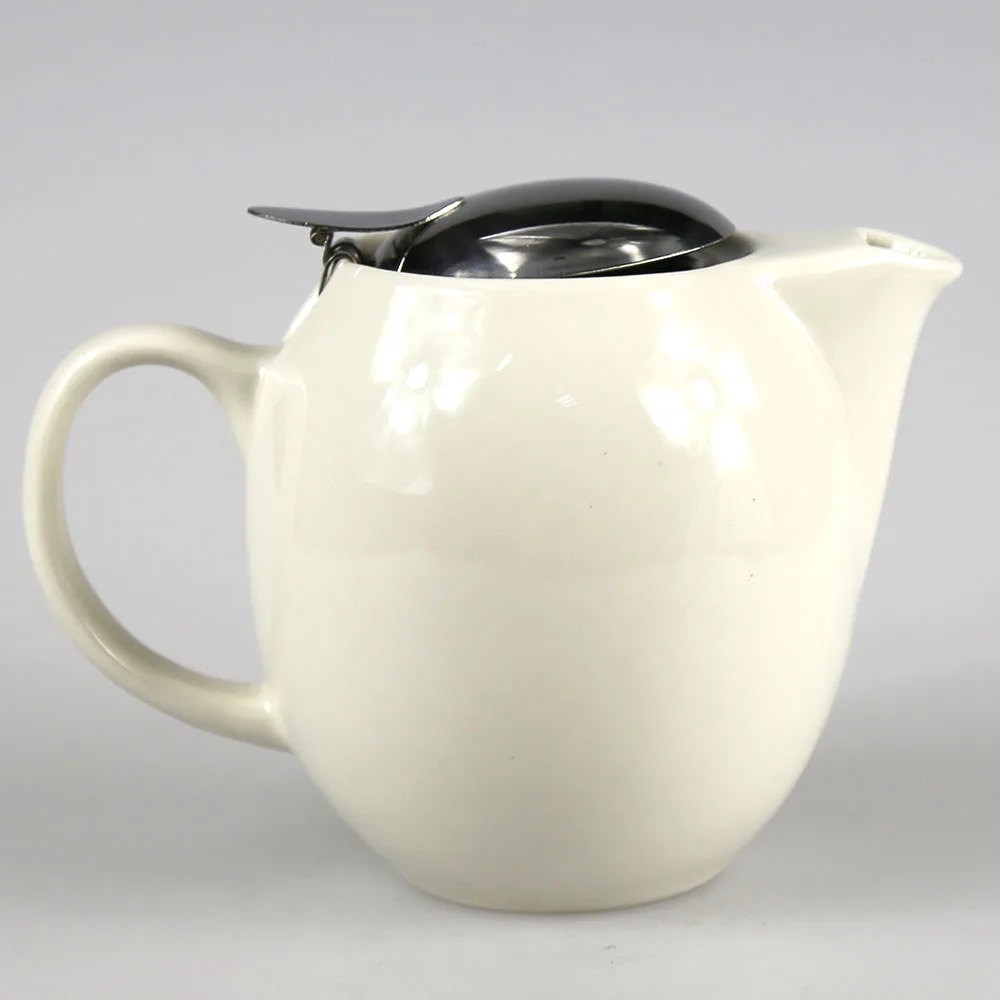 350ml 12oz Ceramic Porcelain Stoneware Clay Personal Logo Decal Artwork Custom Printed Teapots