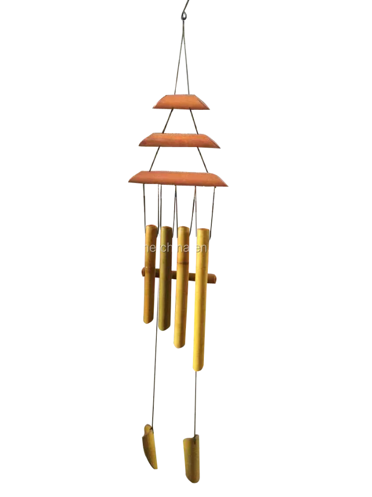 
Wholesale natural bamboo wind chime-34"H 