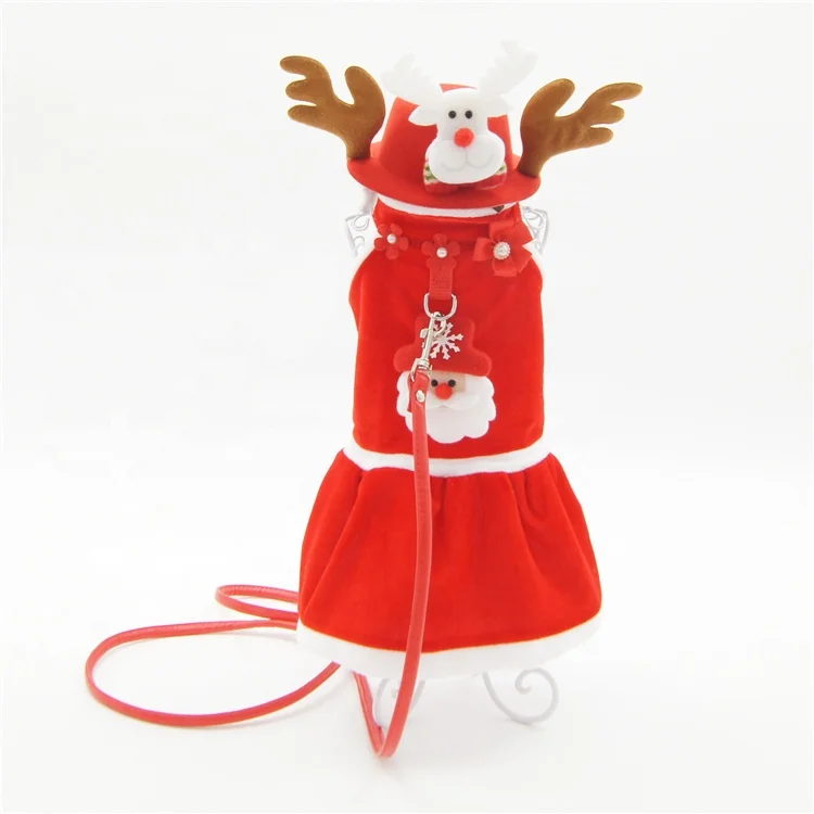 Good quality cute clothes coat plain big pet dog christmas sweater