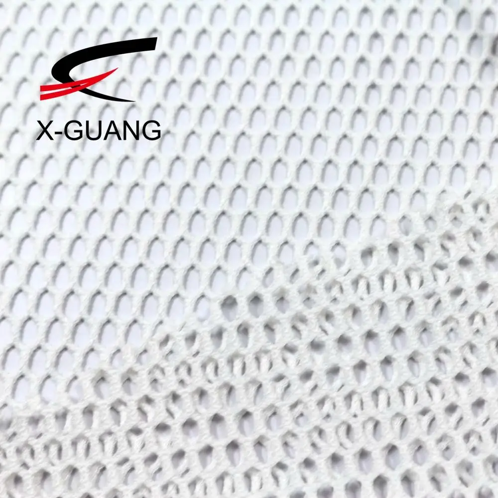 
100% Polyester Big Holes Mesh Lining Fabric For Sportswear 