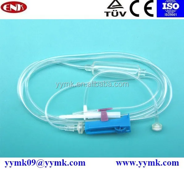 Стерильный медицинский Одноразовый инфузионный набор с фильтром