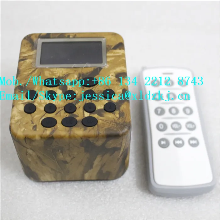 Dc 12V Remote Control 50W Mp3 Bird Callers For Hunting