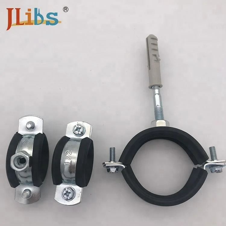 
Welding Type M8 Pipe Clamps with Building Material Pipe Hose Clip G Clamp Fixed Glass Clamp Hardware Tools Carbon Steel ST12 