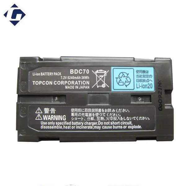 Литий-ионный аккумулятор TOPCON BDC70 для topcon ES