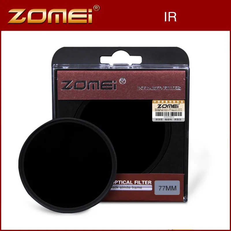 ZOMEI 58MM 850NM Optical glass Pro Quality Infrared Infra-red IR filter
