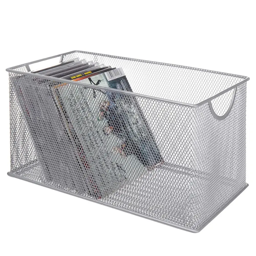 
Inno-Crea Black or Sliver Wire Mesh Metal Holder Storage Basket 