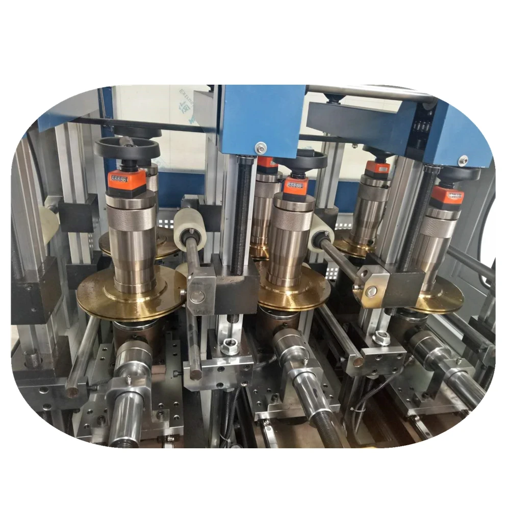 Aluminum Fabrication Thermal Break Rolling Machine Knurling Machine with Strip Feeder