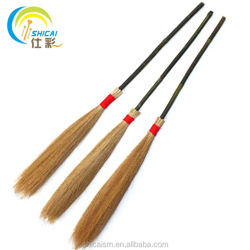
Harry Potter Flying broom Halloween party props Pure handmade Witch broom / Long about 100cm 