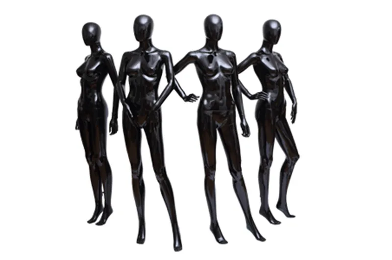Display mannequin head full body male custom head mannequin sport  human hair black rubber hand mannequin