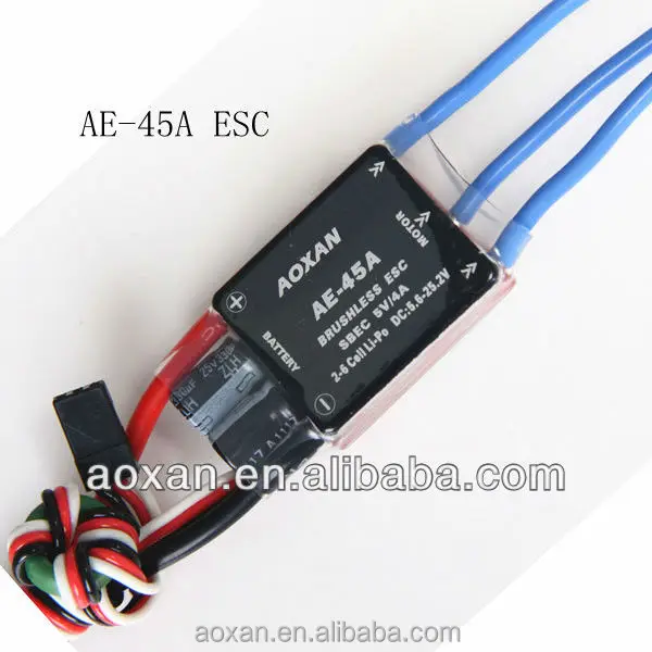 Wholesale Custom Brushless Motor Outrunner 45a Brushless Esc For Rc Airplane Toy