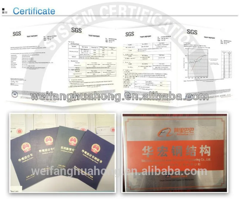 Portable mobile sandwich wall panel prefabricated houses