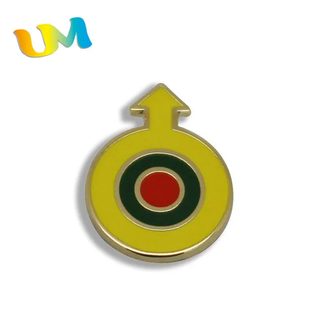 Custom cloisonne hard enamel badge /custom made enamel pins