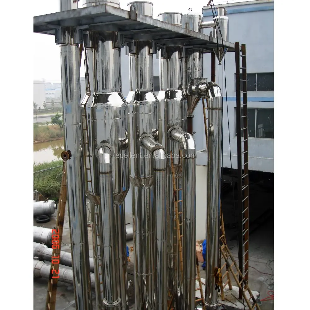 
Liquor Evaporation Multiple effect Thin Film Thermal Evaporator System 