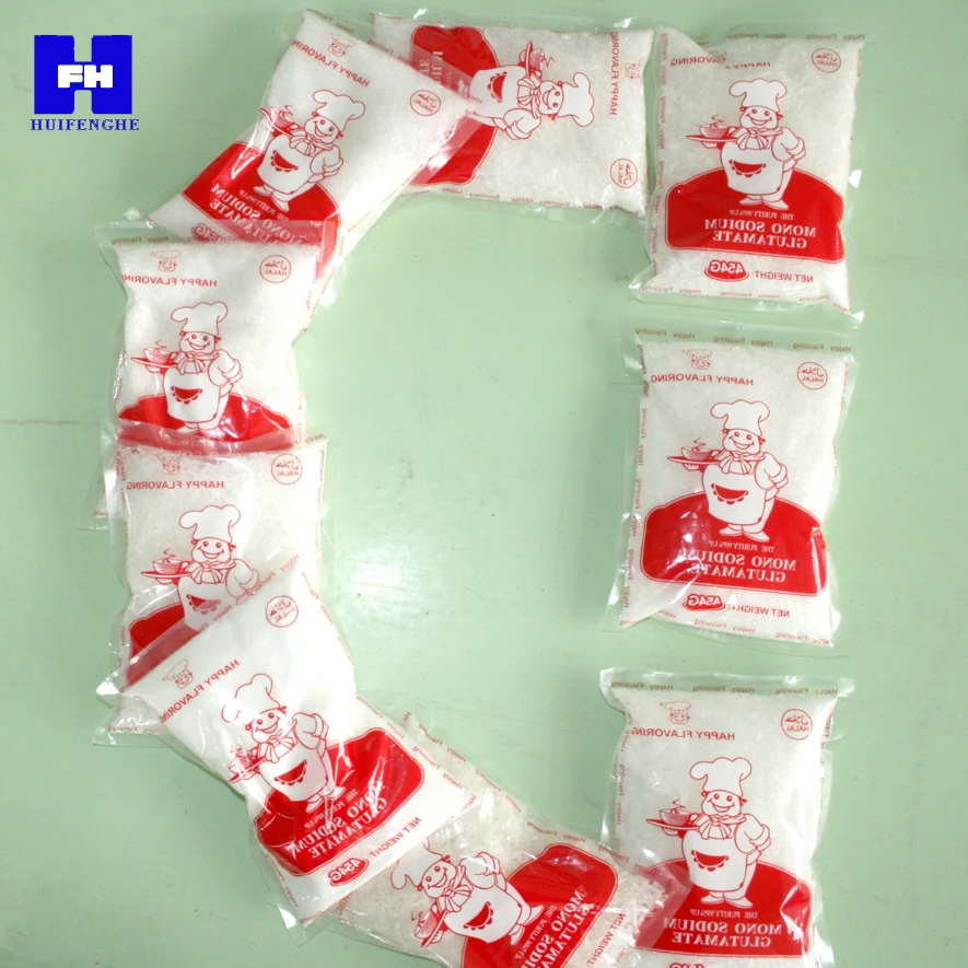 Huifenghe MSG 99% purity halal approved monosodium glutamate / MSG/SEASONING Salted Monosodium Glutamate; SALTED MSG