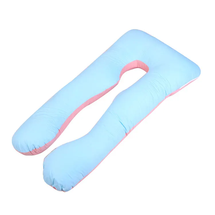 
Long U-shape prenatal maternity body pillow for comfort back 