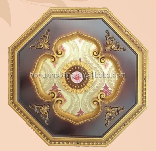 
European palace style PS ceilings living room decoration 