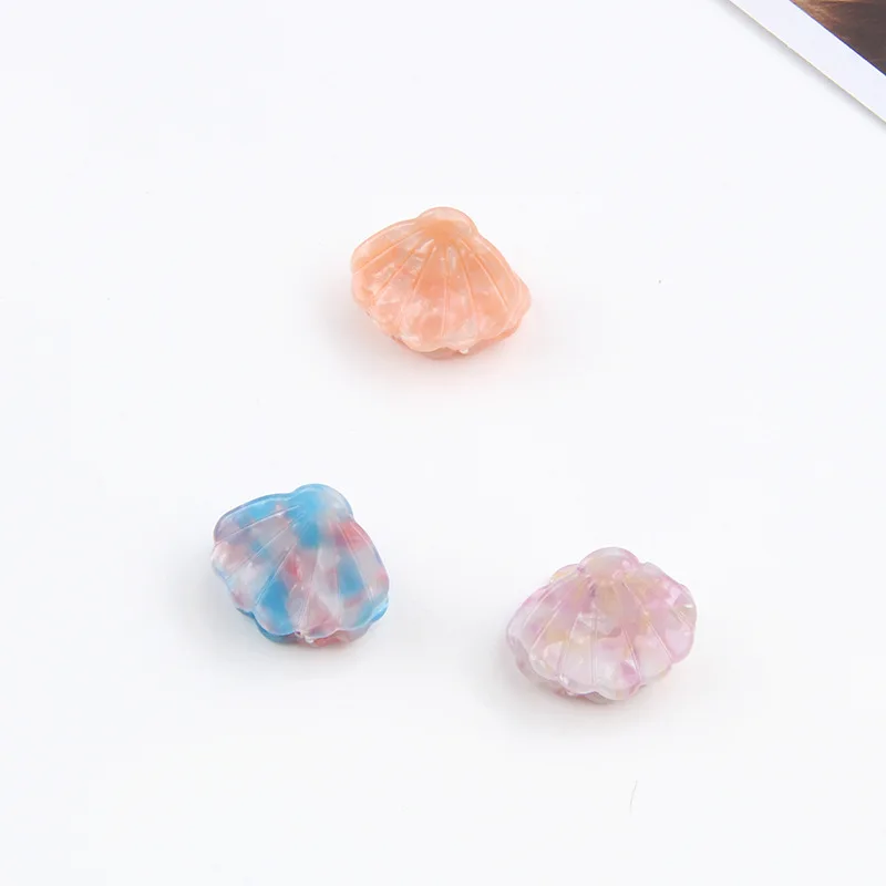 
Korea shell square round hair clip small clip simple cute small mini fashion little hair claw 