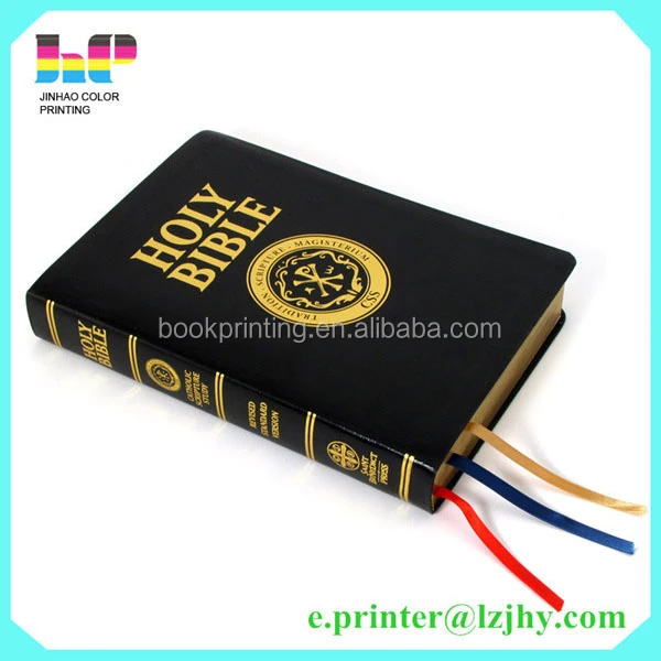 Customized high quality hot selling Free Bibles Wholesale books printing service