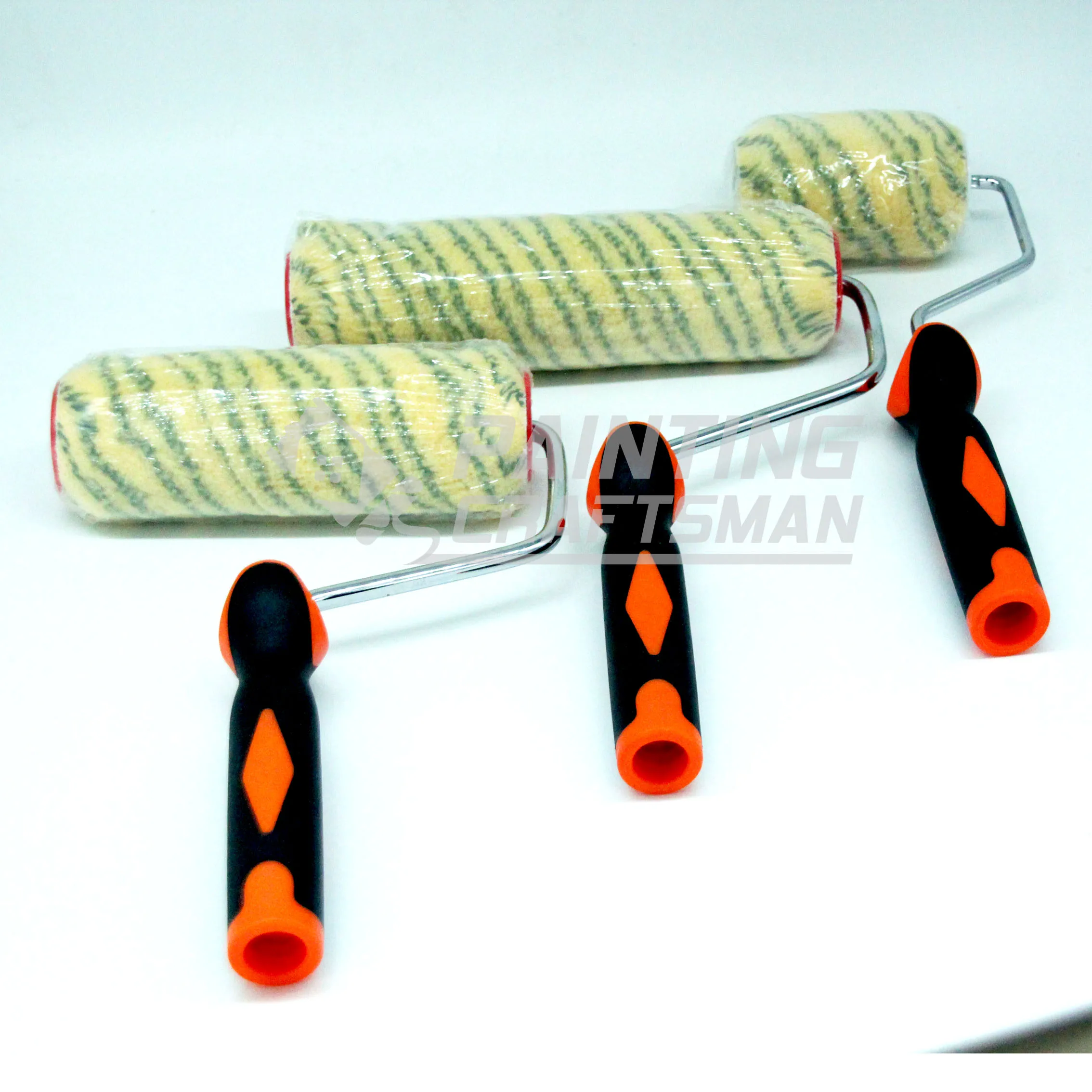 
Roller brush paint tool 9 inch tiger stripe paint roller 